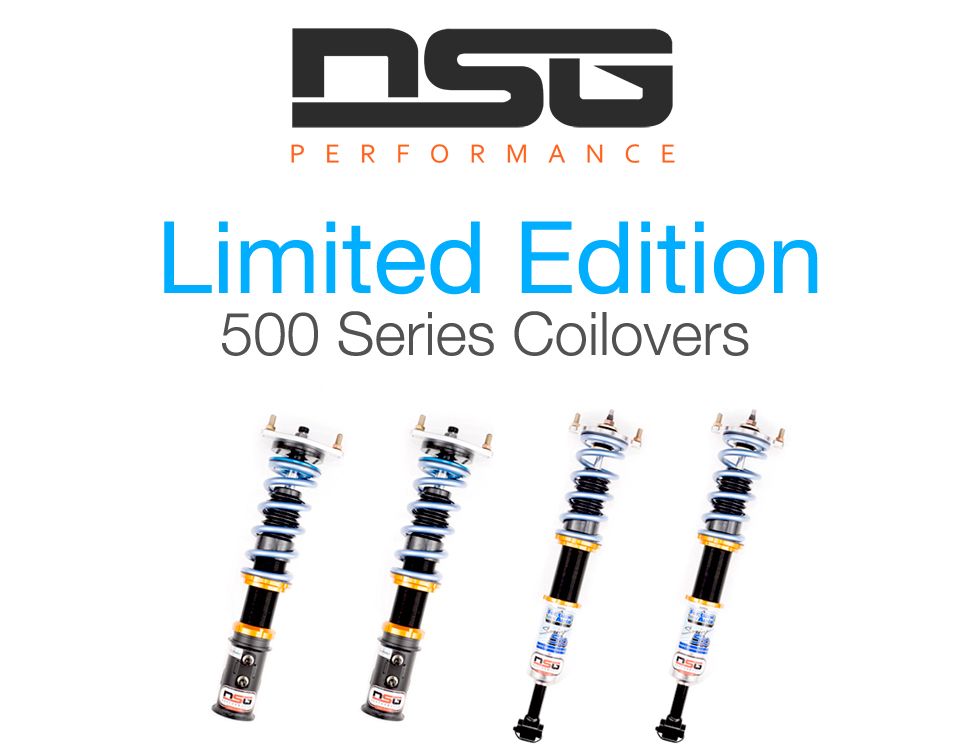 Fortune Auto Coilovers and DSG Edition Fortune Auto 500 Series
